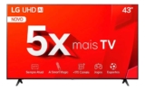 Smart Tv De 43 LG Tu801c 43tu801c0sa Com Tela Led 4k – Preto