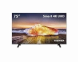 Smart Tv DLED 75 4k Toshiba Vidaa 3hdmi 2usb Wi-fi – Tb025m