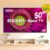 Smart TV LED 50″ Semp 50RK8500 RokuUHD HDR Wifi Dual Band 4 Hdmi 1 USB