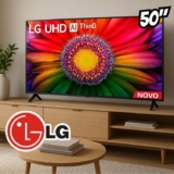 Smart TV LED 50″ Ultra HD 4K LG 50UR871C0SA ThinQ AI 3 HDMI 2 USB Wi-Fi Bluetooth HDR10