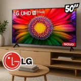 Smart TV LED 50″ Ultra HD 4K LG 50UR871C0SA ThinQ AI 3 HDMI 2 USB Wi-Fi Bluetooth HDR10