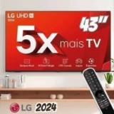 Smart Tv Lg 43” 4k Ultra Hd Pro Led Hdr Thinq Ai Alexa