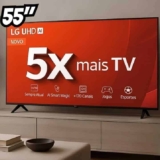 Smart Tv LG 55” 4k 55tu801c0sa Uhd Pro Hdr Thinq Ai Wi-fi Bluetooth