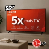 Smart TV LG 55 4K UHD Pro HDR Thinq AI Wi-Fi Bluetooth – 55UT801C0SA.BWZ