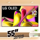 Smart TV LG OLED B3 55” 4K WiFi Bluetooth HDR Inteligência Artificial AI ThinQ Smart Magic Alexa OLED55B3PSA