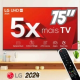 Smart Tv LG Uhd 4k Ut80 75 Polegadas 75UT8050PSA