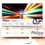 Philco Smart TV 43” PTV43E3AAGSSBLF Android TV LED Dolby Audio