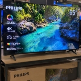 Smart TV Philips 65 polegadas QLED 4K UHD Wi-Fi Bluetooth 120 Hz DLG HDR10+ 65PQG7811/78