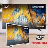 Smart TV QLED 32” HD Toshiba 32V35LS VIDAA 2 HDMI 2 USB Wi-Fi – TB016M
