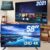 Smart TV Samsung 58 UHD Processador Crystal 4K 58AU7700 / UN58AU7700GXZD  Tela Sem Limites Visual Livre de Cabos