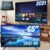 Smart TV 65 UHD 4K Samsung 65AU7700, Processador Crystal 4K, Tela sem limites, Visual Livre de Cabos, Alexa built in, Controle Único