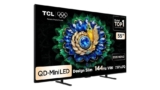 Smart TV TCL 55 Polegadas QLED Mini LED 4K A400M WiFi Bluetooth Google TV HDR10+ 144 Hz VRR 55A400M