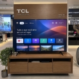 Smart Tv Tcl 65 Polegadas Qled 4k P7l Wifi Bluetooth Google Tv Hdr10+ 120 Hz Vrr Aipq 65p7l