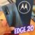 Smartphone Motorola Edge 20 128GB – 5G 8GB RAM Tela 6,7” Câm. Tripla + Selfie 32MP