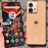 Smartphone Motorola Edge 40 Neo 5G Peach Fuzz 256GB 10GB (8GB RAM + 2GB Ram Boost) 50MP Ultra-Pixel AI Camera IP68 NFC