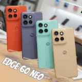 Smartphone Motorola Edge 60 Neo 5G – 256GB 24GB (12GB RAM + 12GB Ram Boost) 50MP Sony Camera Moto AI e tela 1.5K Super HD – Cinza