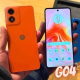 Smartphone Motorola Moto G04 128GB 4G Tela 6,55″ Câmera 16MP Selfie 5MP Dual Chip Android 14