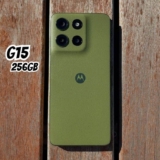 Smartphone Motorola Moto g15-256GB 12GB (4GB RAM+8GB Ram Boost) e Camera 50MP com AI e Night Vision Bateria de 5200 mAh Tela FHD+ 6.7″ com Superbrilho NFC – Verde