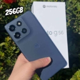 Smartphone Motorola Moto g56 5G – 256GB 24GB (8GB RAM+16GB Ram Boost) e 50MP Sony Lytia 600 Camera Ultrarresistencia militar IP68 + IP69 – Verde