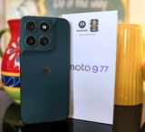 Smartphone Motorola Moto G77 5g – 256gb 8gb Ram + 16gb Ram Boost, Camera 108mp Ultra-pixel, Tela 1.5k Extreme Amoled 120hz, Ultrarresistente – Marrom