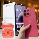 Smartphone Motorola Moto G86 5g + Moto Buds – 256gb 24gb (8gb Ram+16gb Ram Boost) Tela 1.5k Poled, 50mp Sony Camera Ois Moto Ai, Videos Em 4k, Ip68 + Ip69 – Vermelho