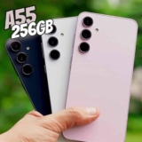 Smartphone Samsung Galaxy A55 256GB 5G 8GB RAM 6,6″ Câm. Tripla + Selfie 32MP Dual Chip