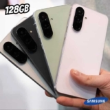 Smartphone Samsung Galaxy A56 5G Preto 128GB, 8GB RAM, Câmera Tripla até 50MP, Tela Super AMOLED 6.7″, IP67, NFC, Vídeo HDR e Recursos AI