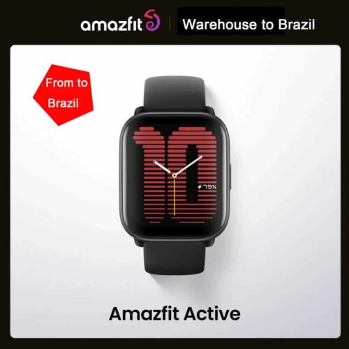 SmartWatch Amazfit Active – Estoque no Brasil