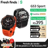 Smartwatch Black Shark GS3 Sport GPS Cupom
