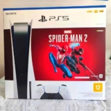 Console Playstation 5 Sony, SSD 825GB, Controle sem fio DualSense, Com Mídia Física + Jogo Marvels Spider-Man 2 – 1000037788
