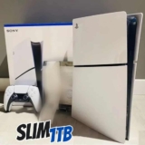 Sony PlayStation 5 Slim 1TB Digital cor branco