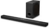 Soundbar LG Dolby Atmos, 570W RMS, 5.1.3 Canais, DTS:X, AI Room Calibration Pro, AI Sound Pro, Sem fios, WOW Orchestra, Conexões Múltiplas – S90TY