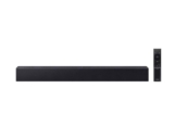 Soundbar Samsung HW-B400F, com 2.0 canais, Bluetooth, Subwoofer integrado e HDMI ARC