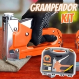Sparta Grampeador Manual Com Ajuste De Pressão E Acessorios – Sparta