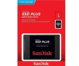SSD 1TB Sata 3.0 6 GB/s Interno SanDisk Plus SDSSDA-1T00-G27 2,5 Polegadas Velocidade de Leitura Até 535 MB/s e Gravação Até 350 MB/s Preto