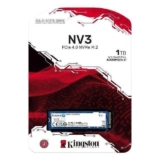 SSD Kingston NV3 1TB M.2 2280 NVMe Gen4, Desempenho e Eficiência para Upgrade de PC – SNV3S/1000G