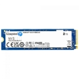 Ssd M.2 2280 Nvme 2tb Kingston Nv3 Pcie Gen 4.0 Snv3s/2000g Azul