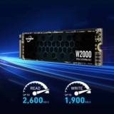 SSD M.2 NVMe Walram W2000 1TB, 2600MB/s