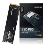 SSD Samsung 1TB, M.2, NVMe 980, Leitura 3500MB/s e Gravação 3000MB/s – MZ-V8V1T0BW