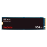 Ssd Sandisk Plus 500gb M.2 2280 Pcie Gen3 Nvme SDSSDA3N-500G-G26 Preto