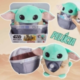 Star Wars, Pelúcia Grogu no Carrinho de Bebê, 17 cm de Altura, Inspirado na série Star Wars: The Mandalorian, Mattel