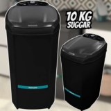 SUGGAR LAVADORA DE ROUPAS LAVAMAX ECO 10KG 220V PRETA LE1022PT