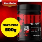 Suplemento Em Pó Creatina Espartanos Aprovada Sabor Natural 500g