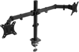 Suporte Articulado Para 2 Monitores Zinnia TMS 180 | 17 Pol. a 32 Pol | Preto | ZNO-TMS180-BL01
