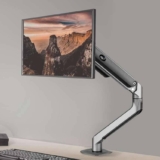 Suporte Multiarticulado de Mesa com Moderno Sistema de Molas para Monitores de 17″a 35″até 9Kg Cinza Escuro- F82SP ELG