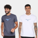 T-Shirt Mizuno Lifestyle, Masculina