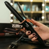 Taiff Profissional Modelador De Cachos Curves 25mm – Cor Preto