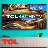 TCL LED SMART TV 50” P755 4K UHD GOOGLE TV