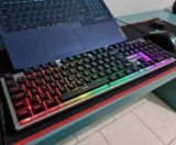 Teclado Gamer Semi Mecânico Holt Rainbow ABNT2 Fortrek