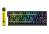 Teclado Magnético Attack Shark X68 He 8000hz Rapid Trigger Cor De Teclado Preto